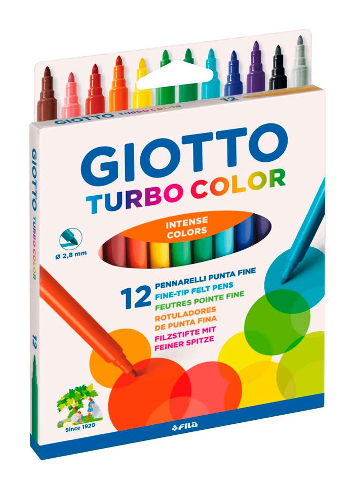 Giotto - Marcador Turbo Color x12