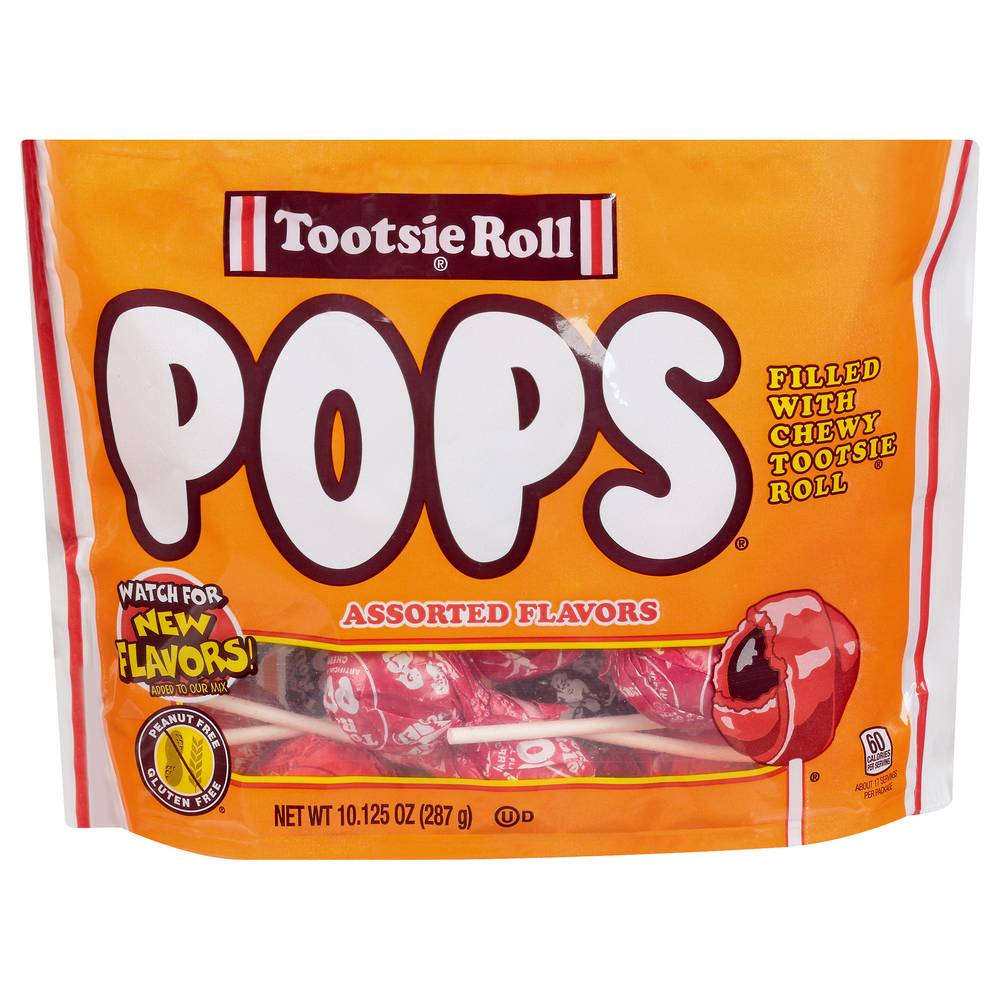 Tootsie Roll Pop Lollipop Assorted Flavors (10.1 oz)