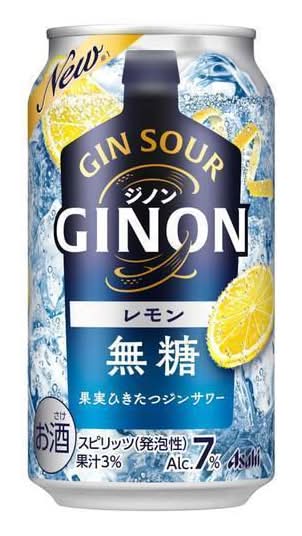 アサヒGINON 無糖 - レモン (350mL)