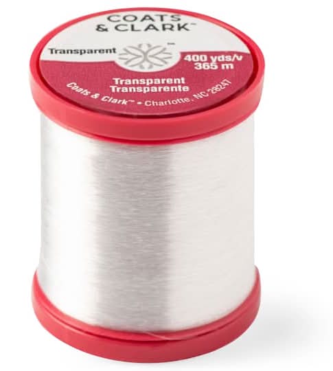 Coats & Clark Transparent Thread, 400 ydsX365 m