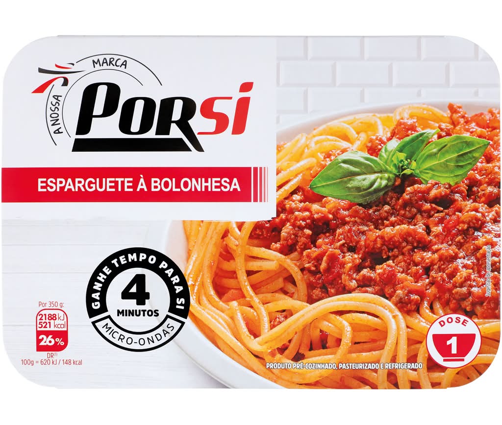Porsi - Esparguete Bolonhesa, 350g