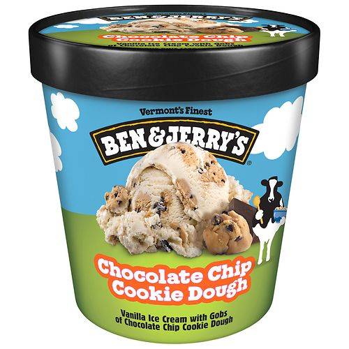Ben & Jerry's Ice Cream Chocolate Chip Cookie Dough - 16.0 oz