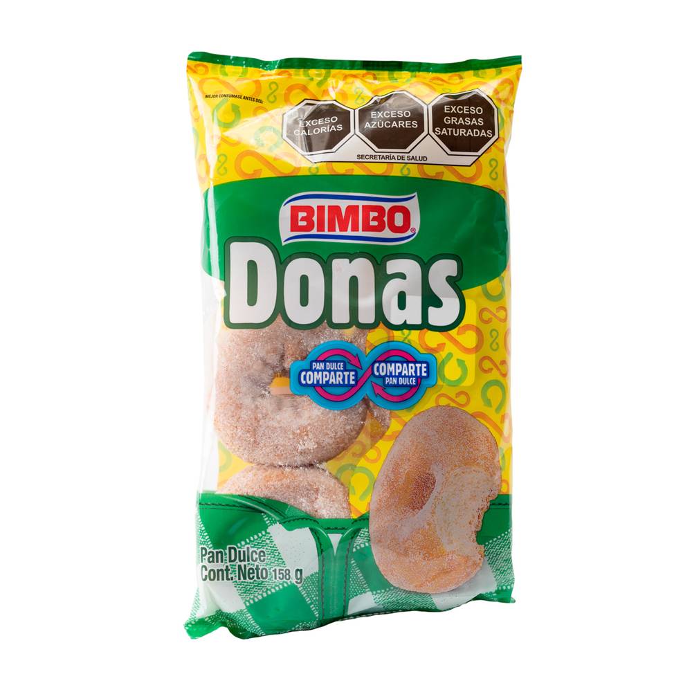 Bimbo donas azucaradas