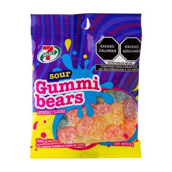7-Select Sour Gummi Bears 56g