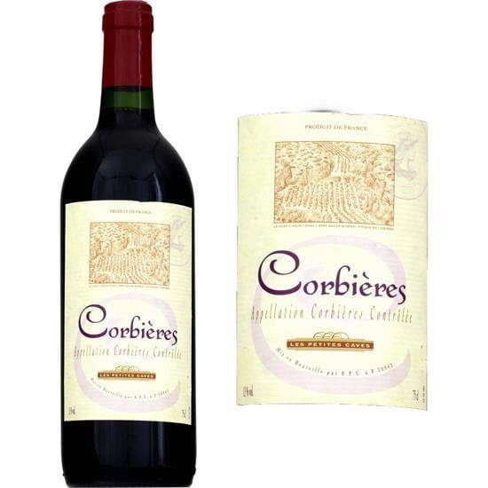 Les Petites Caves - Vin rouge corbières (75 cl)