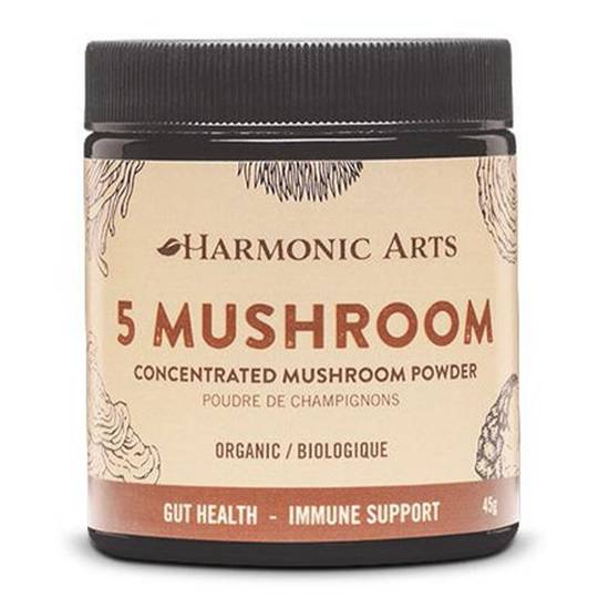 Harmonic Arts 5 Mushroom Powder (45 g)