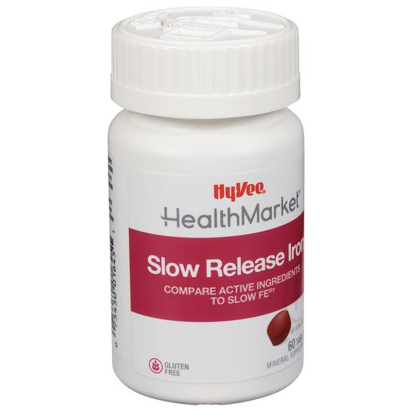 Hy-Vee HealthMarket Slow Release Iron Dietary Supplement Tablets