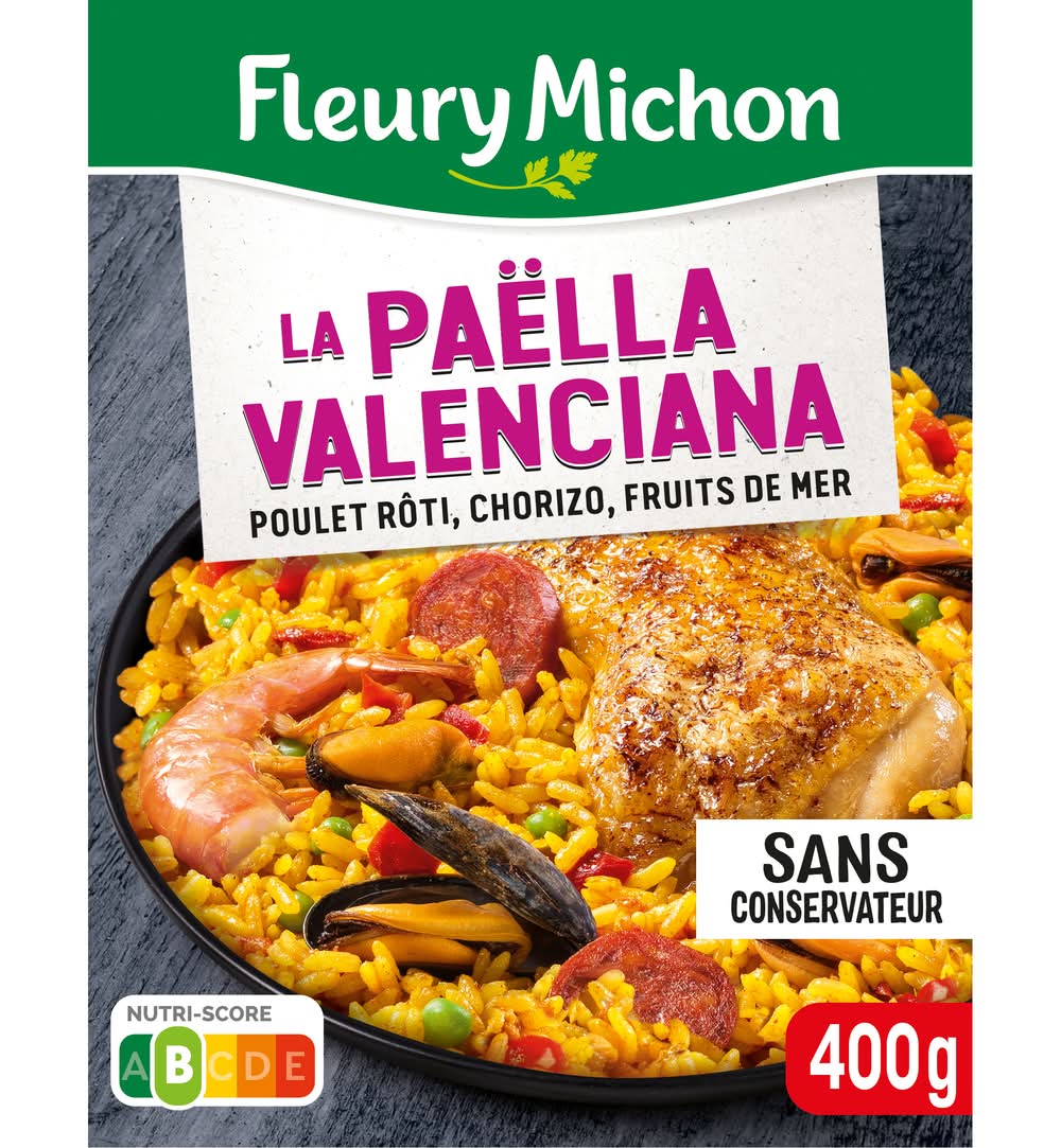 Fleury Michonplat cuisiné paëlla valenciana