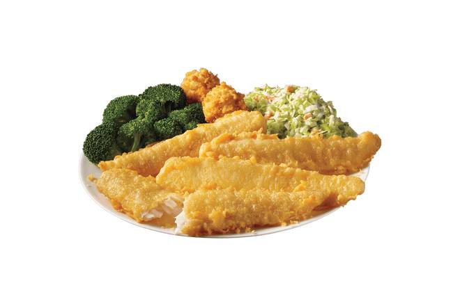 4 Piece Batter Dipped Fish Meal