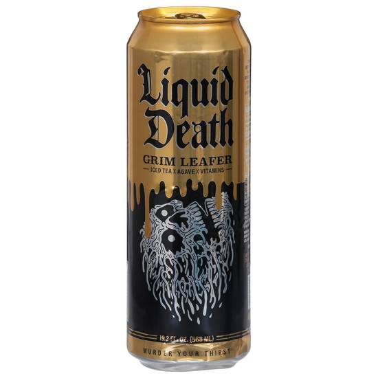Liquid Death Grim Leafer Iced Tea (19.2floz)