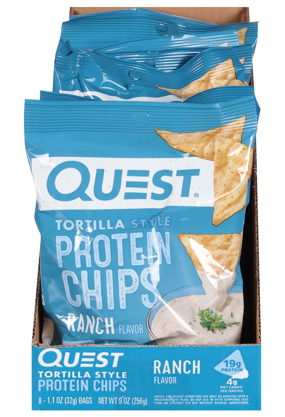 Quest Ranch Tortilla Style Protein Chip