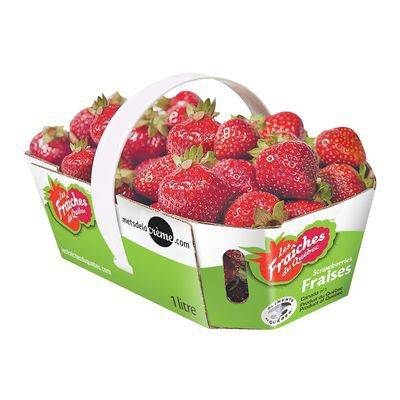 Local strawberry basket - Panier de fraises locales (1 L - 1L)
