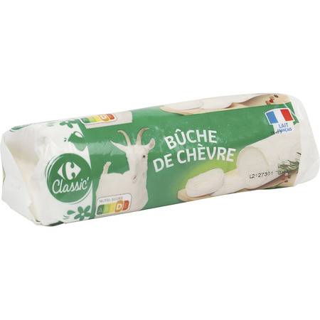 Fromage de Chèvre Sainte Maure CARREFOUR - la buche de 180 g