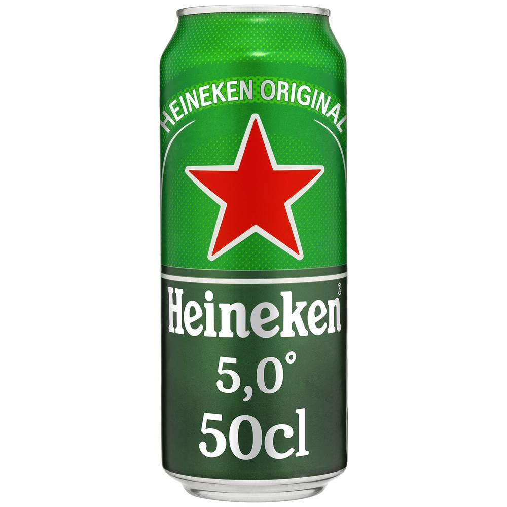 Heineken - Bière blonde original (500ml)