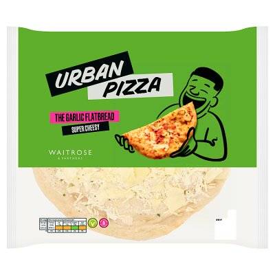 Waitrose & Partners Urban Pizza Super Cheesy the Garlic Flatbread (260g)