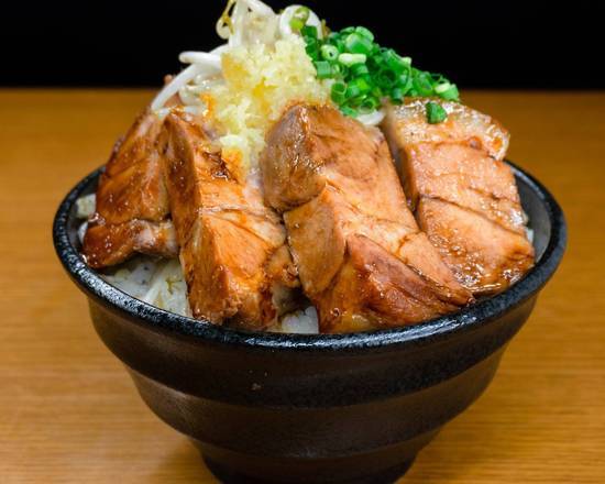 極厚メガチャーシュー丼 丼二郎 狭山ケ丘店 Extra-thick Mega Char Siu