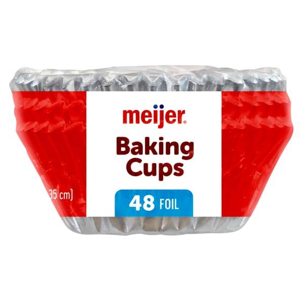 Meijer Baking Cups Foil (48 ct)