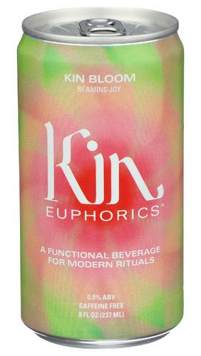 Kin Euphorics Bloom Beaming Joy Functional Beverage Can