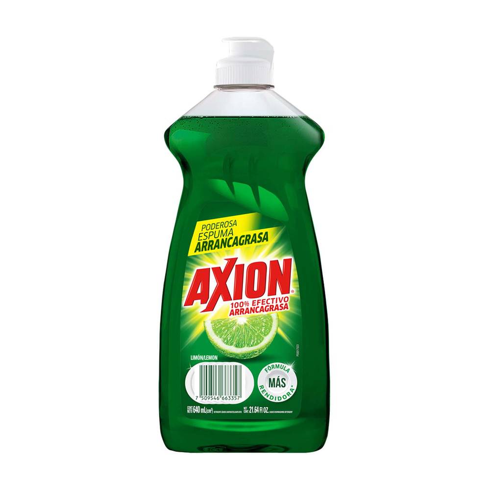 Axion lavatrastes líquido limón