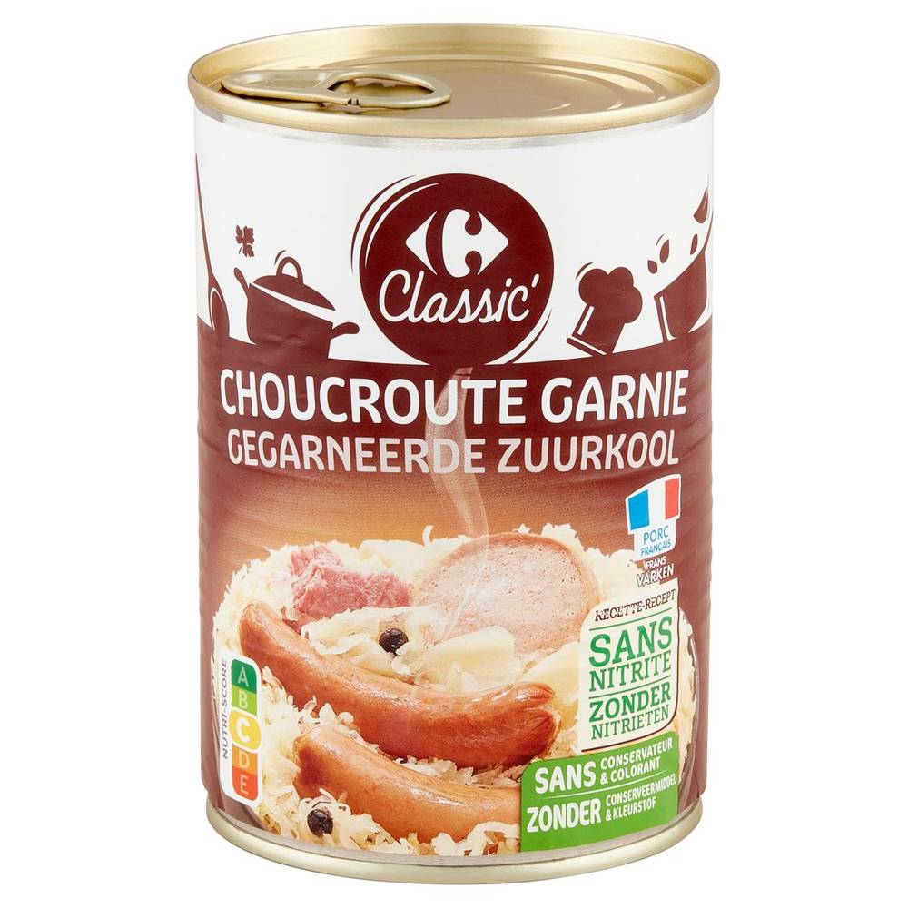 Carrefour Classic'' Choucroute Garnie 400 g