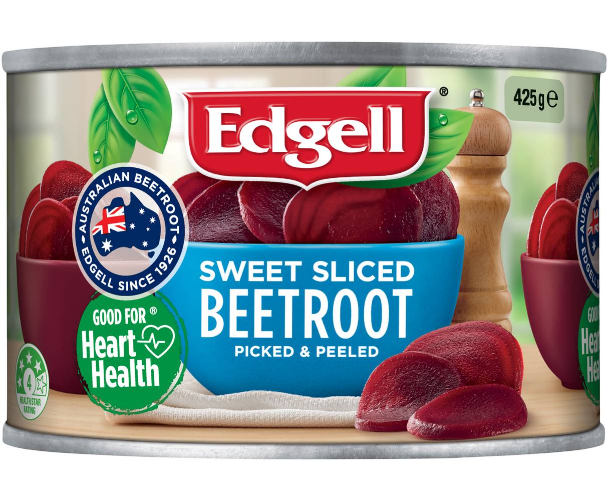 Edgell Sweet Sliced Beetroot Sliced Sweet (425g)