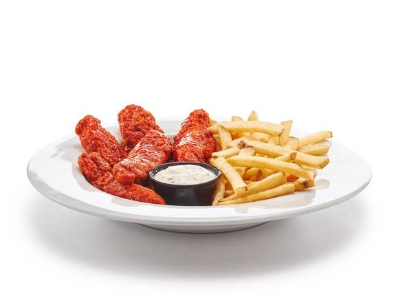 Buffalo Crispy Chicken Strips & Fries