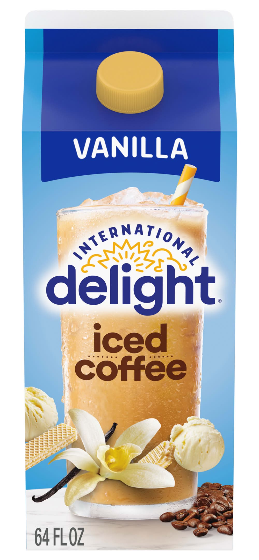 International Delight Iced Coffee, Vanilla (64 fl oz)
