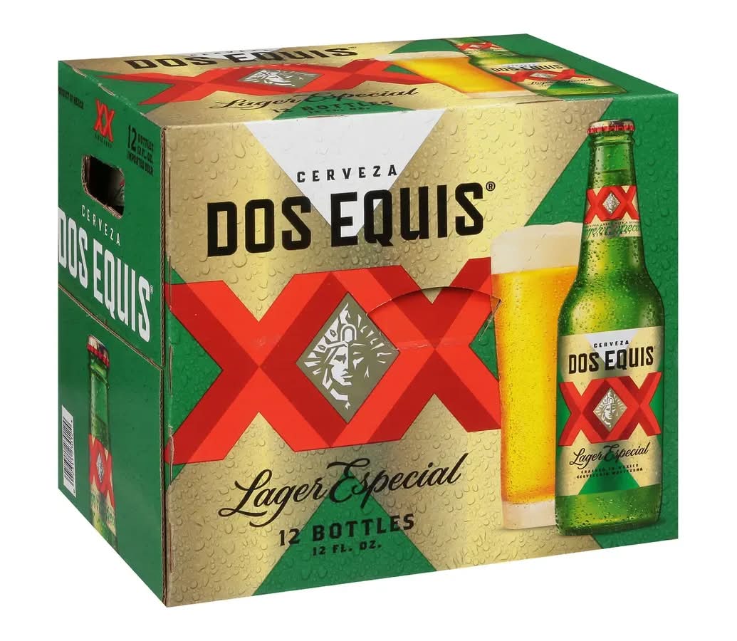 Dos Equis Lager Especial Beer - 12 Pack
