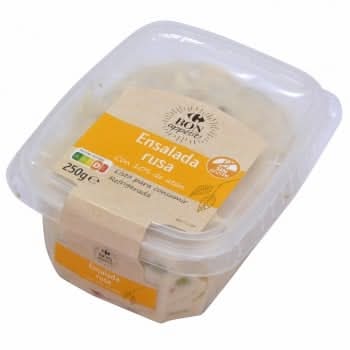 Ensaladilla rusa con atún Carrefour sin gluten 250 g.