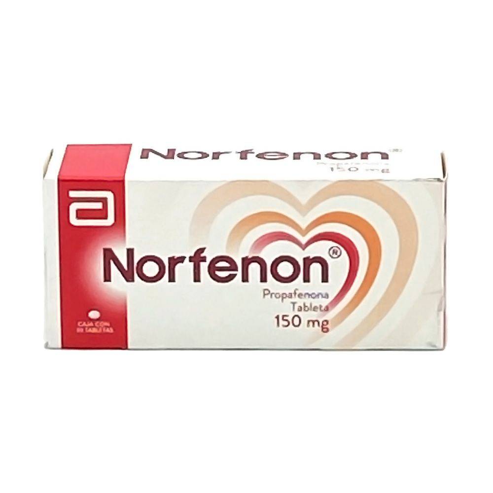 Abbott · Norfenon propafenona tabletas 150 mg (30 un)