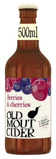 Old Mout Cider Berries & Cherries, Bottle (500ml)