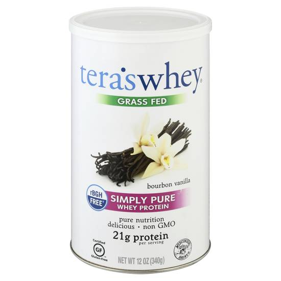 Simply Tera's Pure Whey Protein (12 oz) (bourbon vanilla )