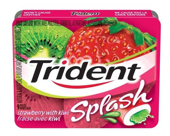 Trident Splash Strawberry Kiwi 9's