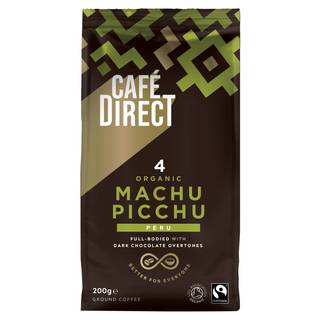 Cafédirect 4 Organic Machu Picchu Ground Coffee 200g