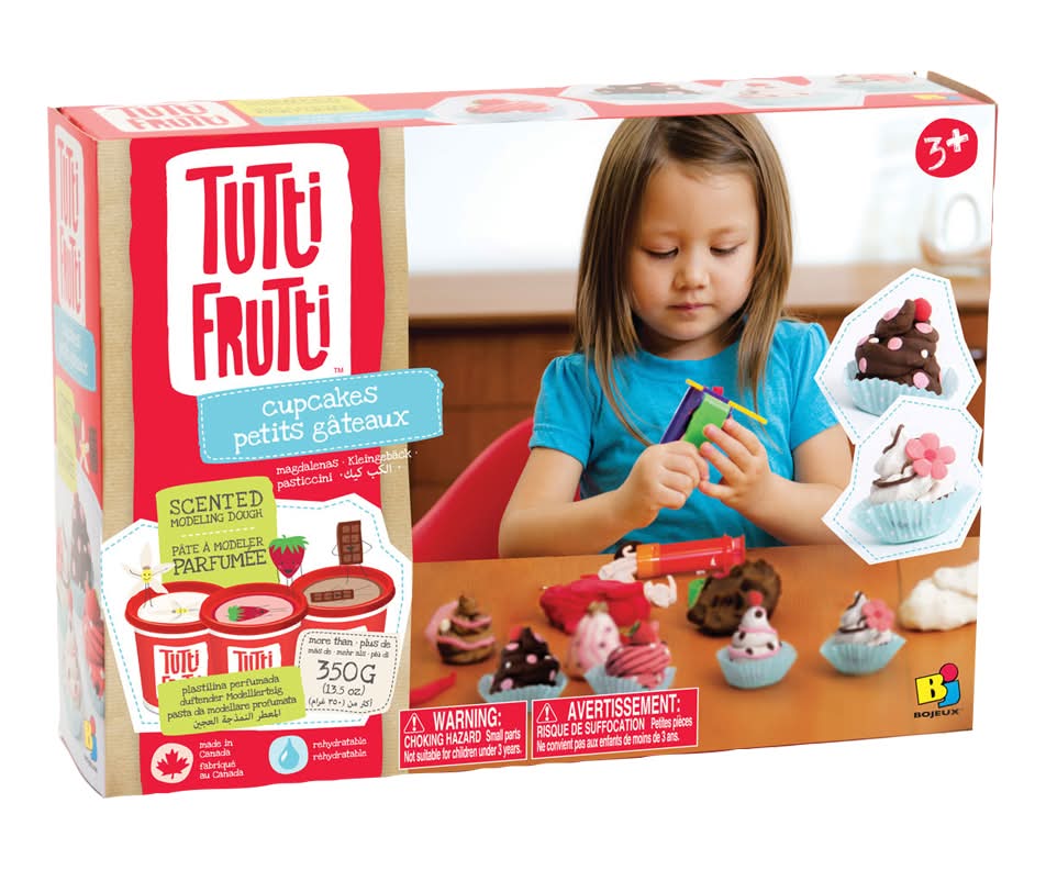 Tutti frutti petits gâteaux pâte à modeler des 3+ ans