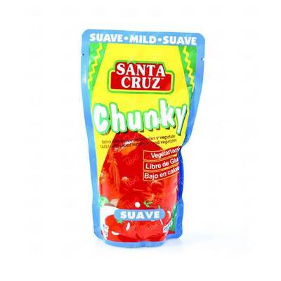 Santa cruz salsa chunky suave (400 g)