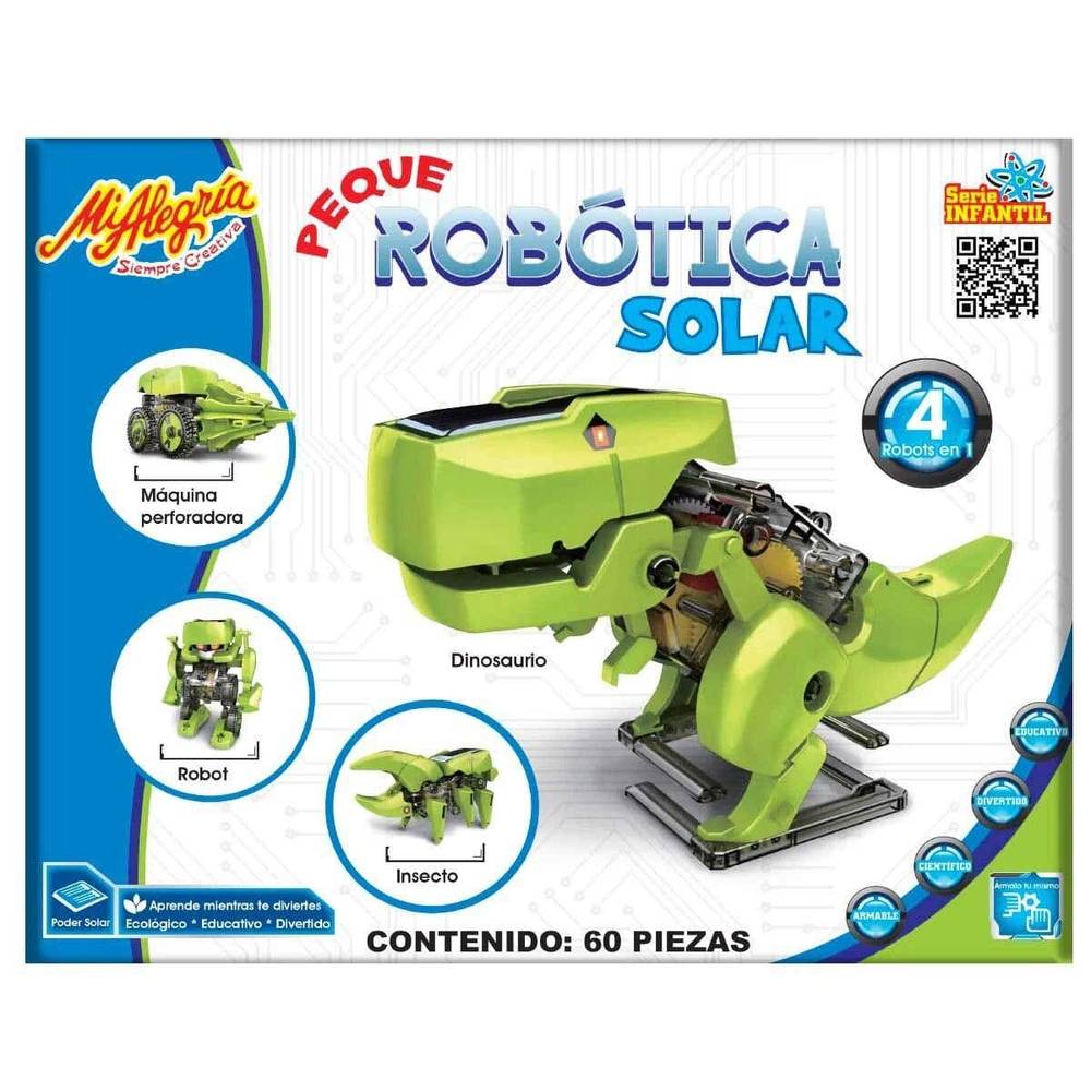 Mi alegría peque robótica solar 4 en 1