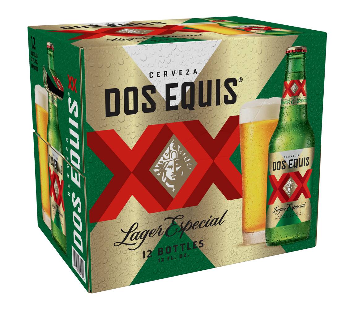 Dos Equis Cerveza Lager Especial Beer (12 ct, 12 fl oz)