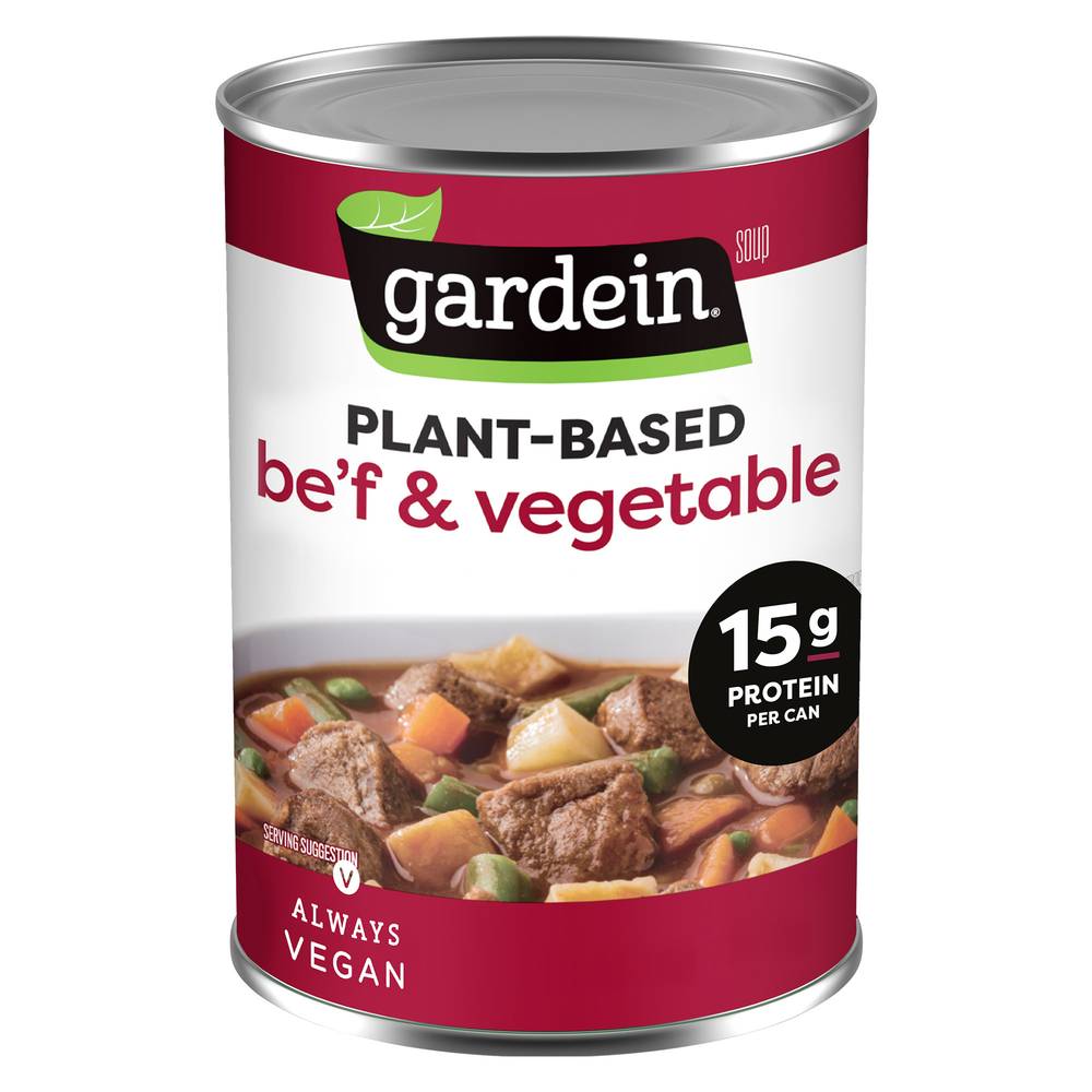 Gardein Plant-Based Be'f & Vegetable Soup (15 oz)