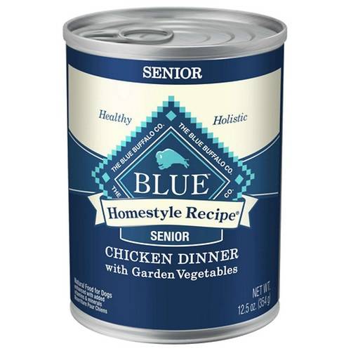 Blue Buffalo Homestyle Recipe for Senior Dogs, Chicken Dinner Flavor - 12.5 oz