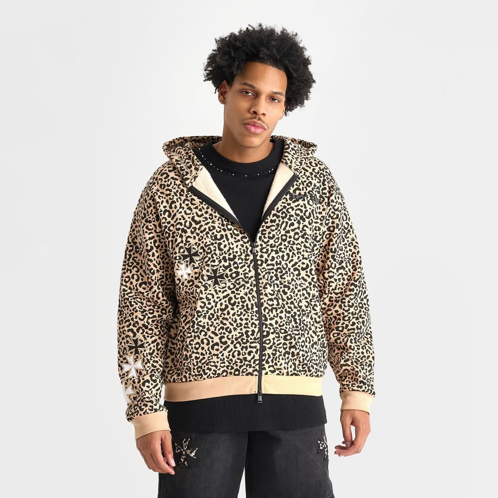 Supply & Demand Slater All-Over Print Full-Zip Hoodie Delivery