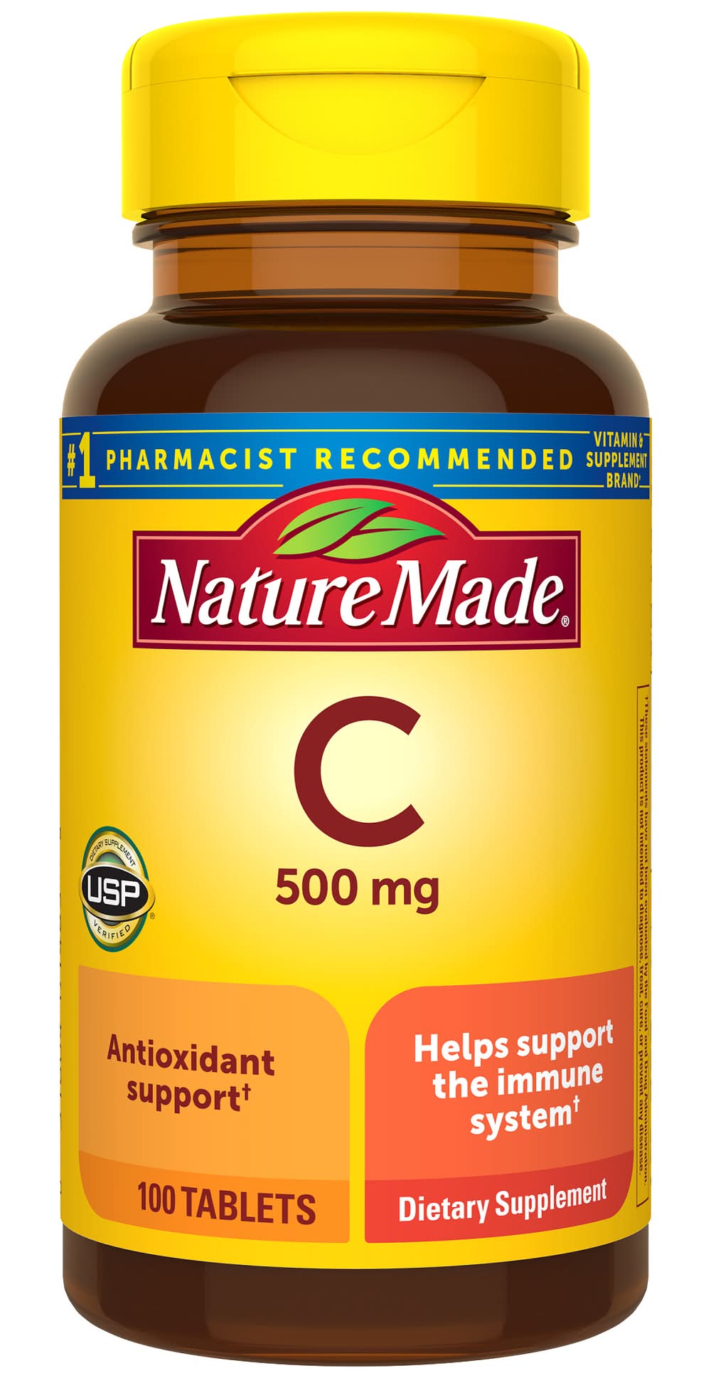 Nature Made Vitamin C Tablets 500 mg (100 ct)