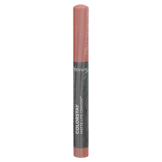 Revlon Colorstay Tread Lightly Matte Lite Lip Crayon 001