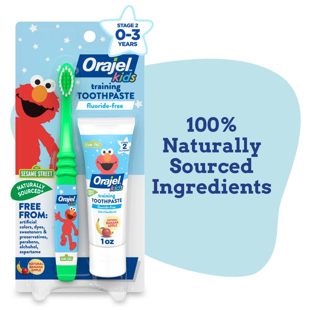 Orajel Baby Tooth & Gum Cleanser + Extra Soft Toothbrush (1 oz)