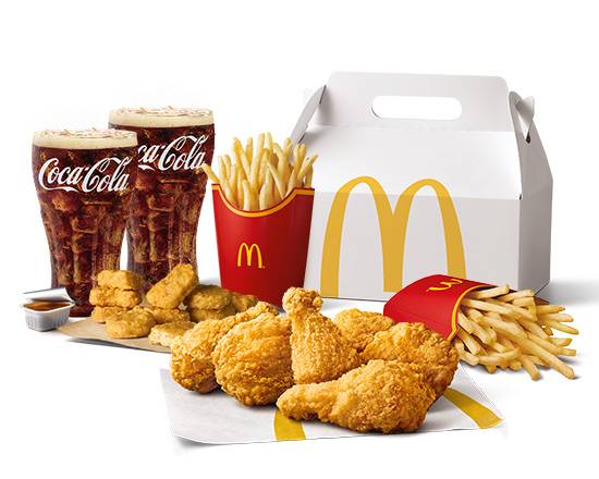 鷄塊鷄腿(辣味)分享餐 | Chicken McNuggets & Chicken McCrispy Happy Sharing Meal (Spicy)