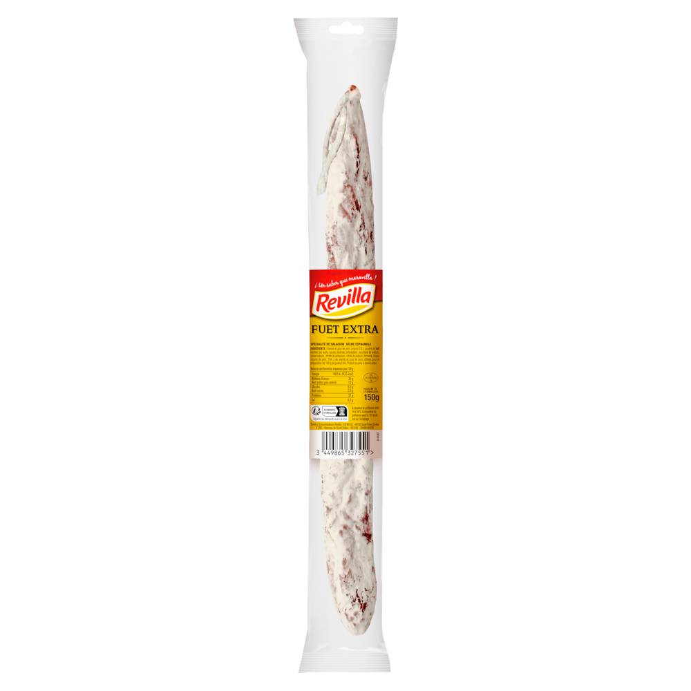 Revilla - Fuet extra spécialité de salaison sèche (150g)