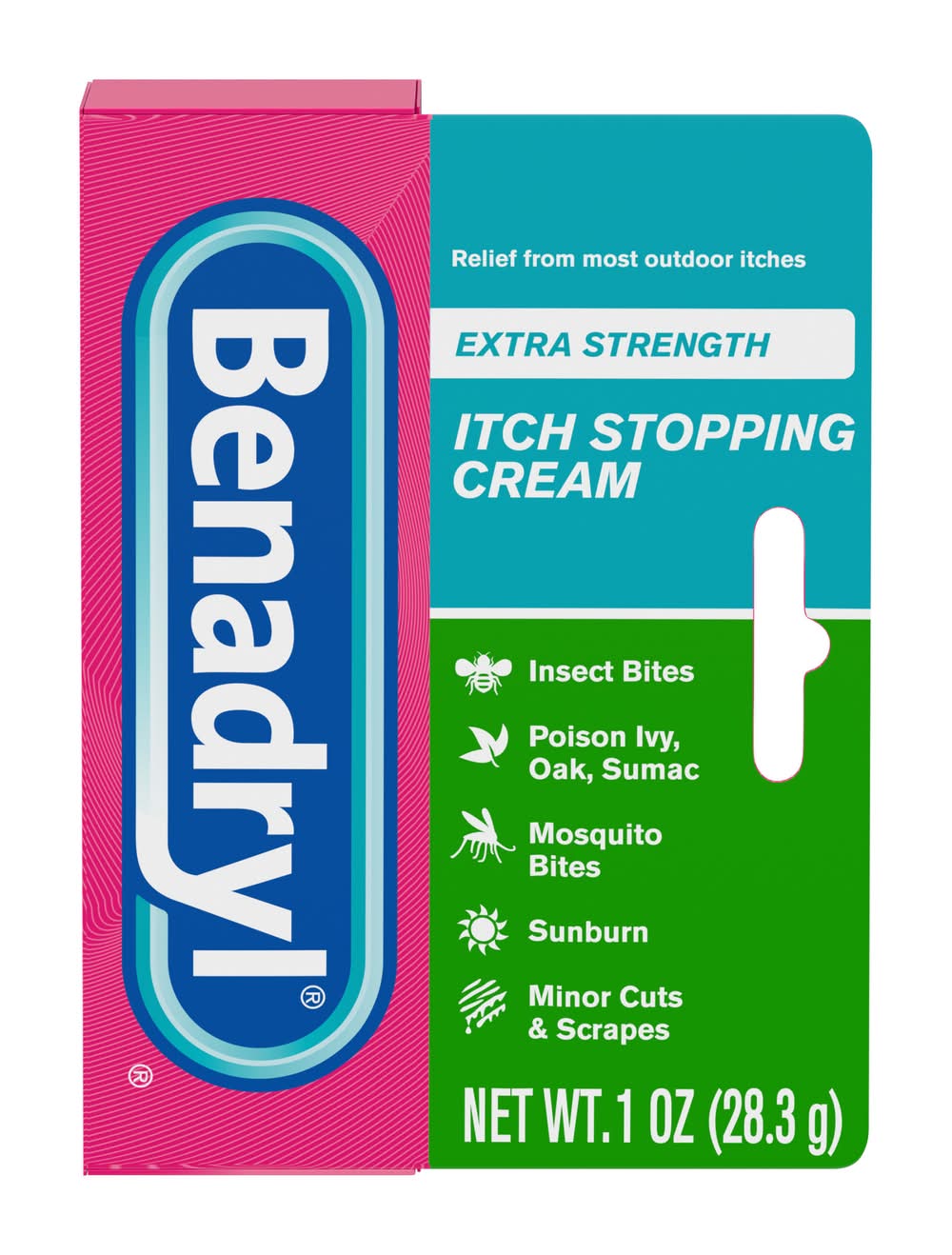 Benadryl Extra Strength Itch Stopping Cream (1 oz)