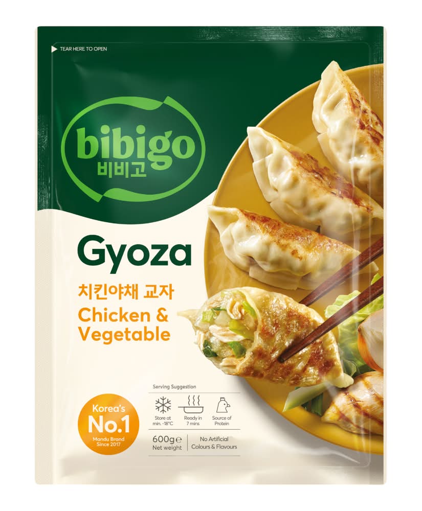 bibigo Dumplings Chicken and Vegetable (600g)