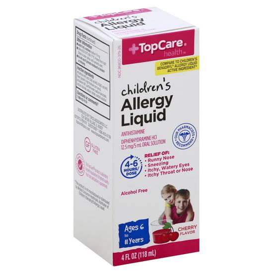 Topcare Children's Cherry Allergy Liquid