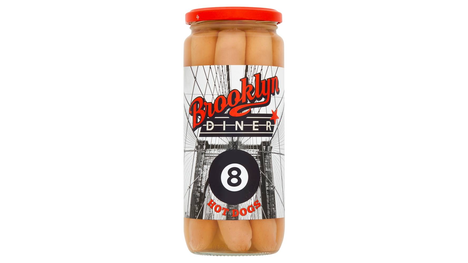 Brooklyn Gin Diner Hot Dogs (8 pack)